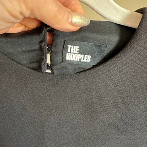 The Kooples Black Mini Dress – NWT – Size Small – Parisian Tailored Fit - Picture 4 of 8